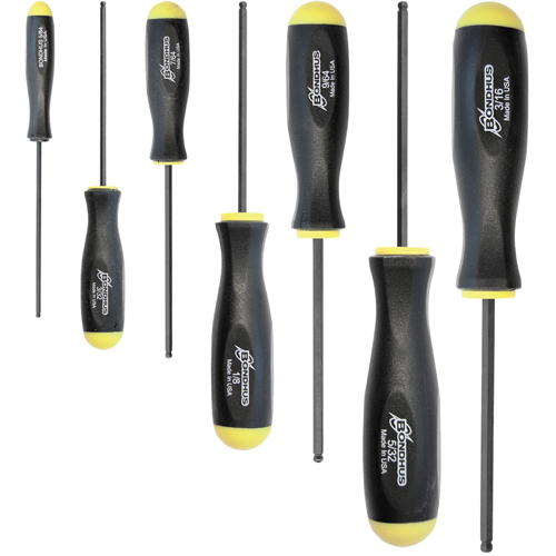 Jeux de tournevis ball driver - SAE, 7 mcx Planification Entrepots Molloy
