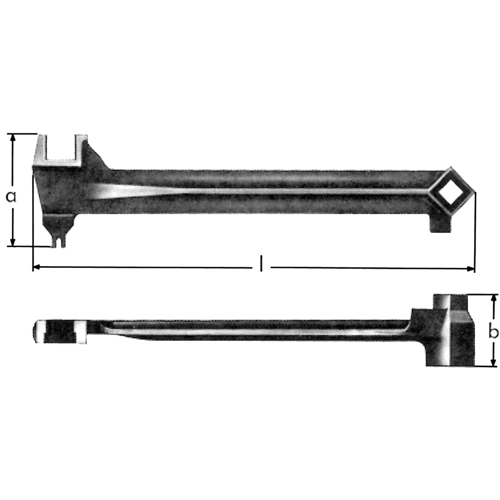 Bung Wrenches, 2-1/2", 15-1/15" Length Planification Entrepots Molloy