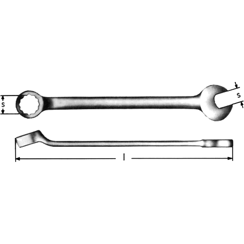 Cl&eacute;s mixtes, 3/8", Longueur de 6-5/16" Planification Entrepots Molloy