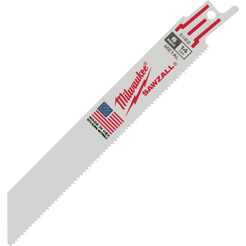 Lame Sawzall, Bim&eacute;tal, 14 Dents par pouce, 6" lo x 3/4" la Planification Entrepots Molloy