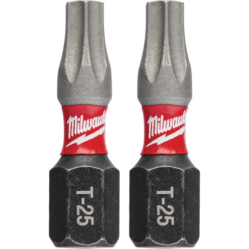 Forets &agrave; chocs Shockwave, Torx, T-25, Prise 1/4" Planification Entrepots Molloy