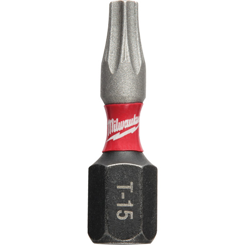 Foret &agrave; chocs Shockwave, Torx, T-15, Prise 1/4" Planification Entrepots Molloy