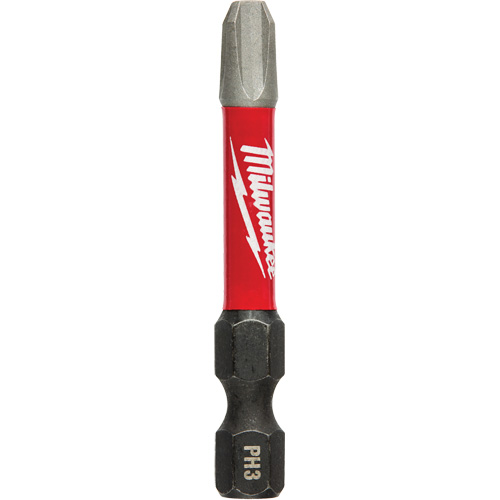 Shockwave Impact Power Bit, Phillips, #3 Tip, 1/4" Drive Size, 2" Length Planification Entrepots Molloy
