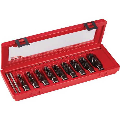 Jeu de couteaux annulaires, 9 morceaux, Acier rapide Planification Entrepots Molloy