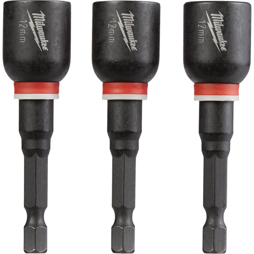 Tourne-&eacute;crou Shockwave Impact Duty, Embout 1/4", Prise 12 mm, 2-9/16" lo, Magn&eacute;tique Planification Entrepots Molloy