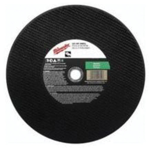 Premium Cut-Off Wheels, 14" x 1/8", 1" Arbor, Type 1, Silicon Carbide, 5400 RPM Planification Entrepots Molloy