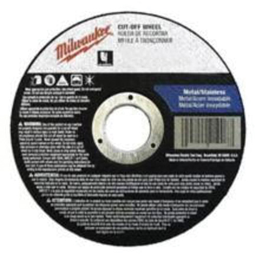 Meules &agrave; tronçonner &agrave; centre abaiss&eacute;, 4-1/2" x 0,045", Arbre de 7/8", Type 27, Oxyde d'aluminium, 13580 Tr/min Planification Entrepots Molloy