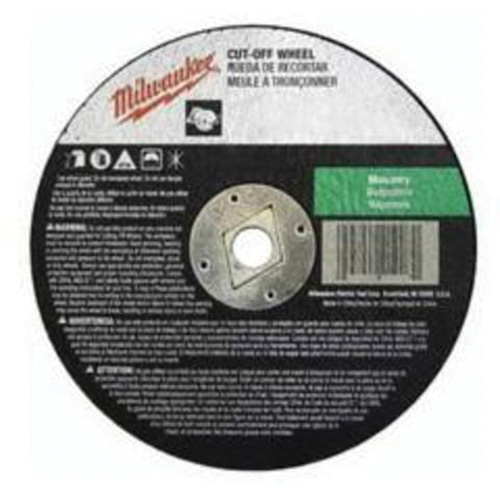 Reinforced Cut-Off Wheels, 7" x 1/8", 5/8" Arbor, Type 1, Silicon Carbide, 8730 RPM Planification Entrepots Molloy