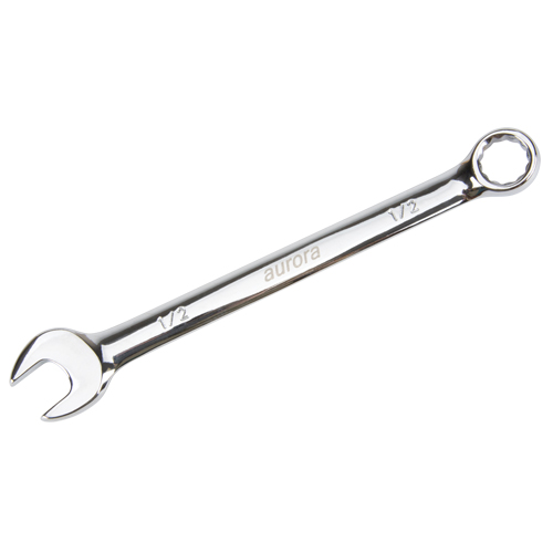 Cl&eacute; mixte, 12 pans, 1/2", Fini Chrome Planification Entrepots Molloy