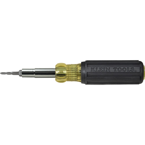 Multi-Bit Tap Tool Driver, 7-3/4" L, Cushion Grip Handle Planification Entrepots Molloy