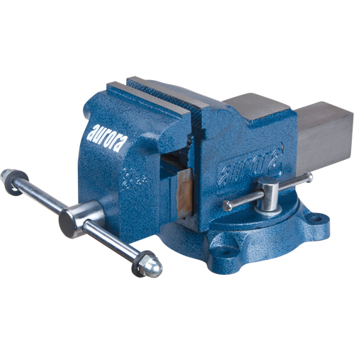 Heavy-Duty Bench Vise, 4" Jaw Width Planification Entrepots Molloy