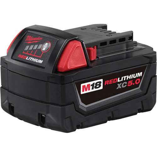 M18 Redlithium XC5.0 Extended Capacity Battery Pack, Lithium-Ion, 18 V, 5 A Planification Entrepots Molloy