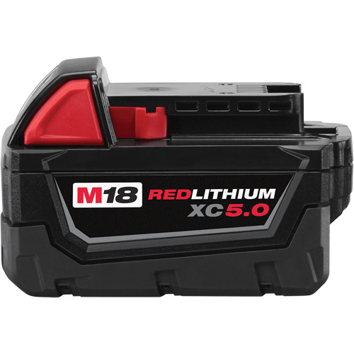 M18 Redlithium XC5.0 Extended Capacity Battery Pack, Lithium-Ion, 18 V, 5 A Planification Entrepots Molloy