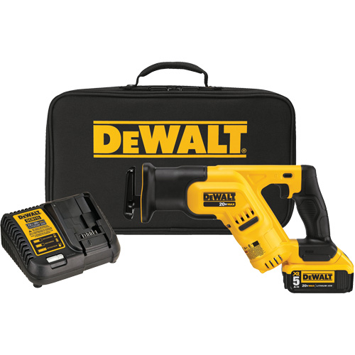 Max Compact Reciprocating Saw Kit, 20 V, Lithium-Ion Battery, 0-2900 SPM Planification Entrepots Molloy