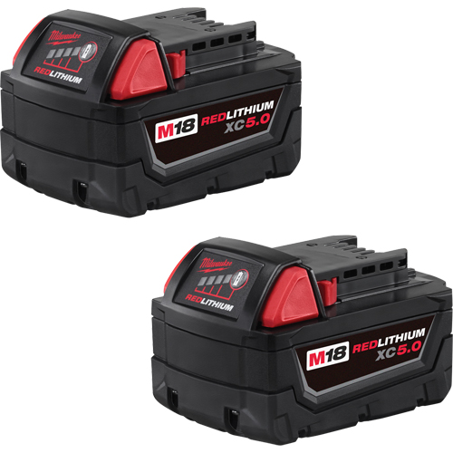 M18 Redlithium Battery Pack, Lithium-Ion, 18 V, 5.0 A Planification Entrepots Molloy