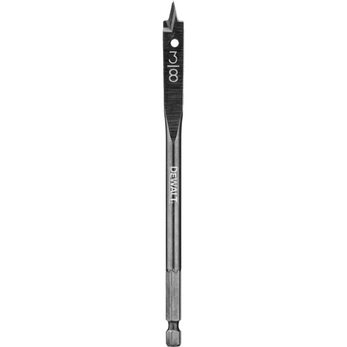 Spade Drill Bit, 3/8" Diameter, 3/8" Shank, 6" Length Planification Entrepots Molloy