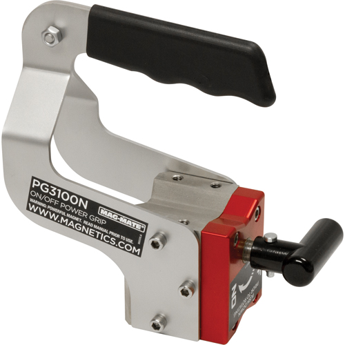 Serre-joints magn&eacute;tiques avec interrupteur, Longueur de 7-1/2", Diam&egrave;tre de 3-3/8", Capacit&eacute; de 100 lb Planification Entrepots Molloy