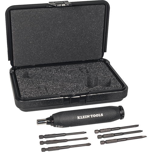 Ensemble de tournevis dynamom&eacute;triques, Gamme de couple 5 - 40 lb-po, 5" Longueur Planification Entrepots Molloy