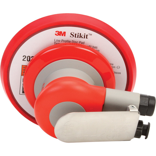 Non-Vacuum Random Orbital Sander, 6" Dia., 1/4" NPT Inlet, 12000 RPM Planification Entrepots Molloy