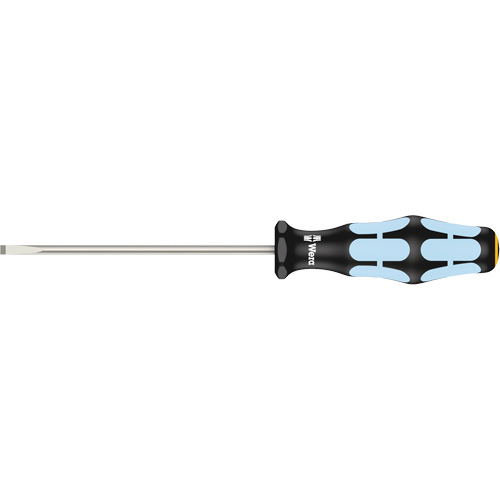 Tournevis &agrave; fente 3335, 3,5 mm, 7-1/8" lo, Prise Plastique Planification Entrepots Molloy