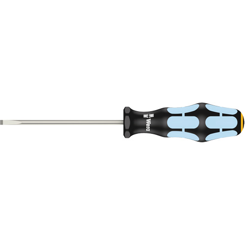 Tournevis &agrave; fente 3335, 4 mm, 7-25/32" lo, Prise Plastique Planification Entrepots Molloy