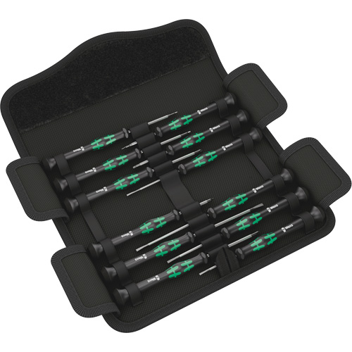 Jeu de tournevis s&eacute;rie Micro, 12 mcx Planification Entrepots Molloy