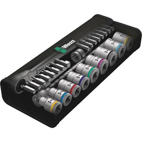 Zyklop Imperial Metal Ratchet with Switch Lever Set, 29 Pcs, 3/8" Drive Size Planification Entrepots Molloy