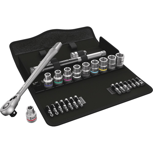 Zyklop Imperial Metal Ratchet with Switch Lever Set, 29 Pcs, 1/2" Drive Size Planification Entrepots Molloy