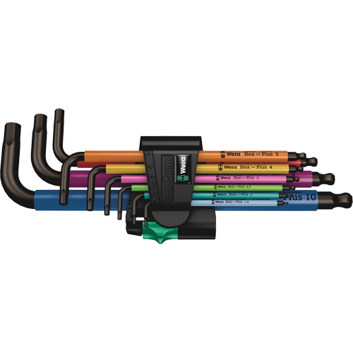Hex Plus Key Set, 9 Pcs., Metric Planification Entrepots Molloy