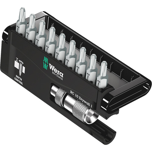 10-Piece Bit Check for Drywall Screws Planification Entrepots Molloy