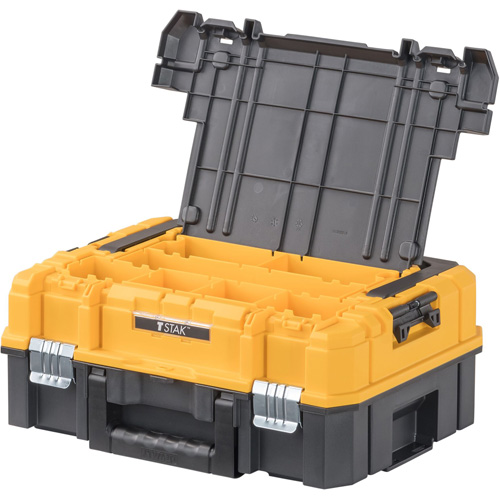 TSTAK&reg; I Tool Box with Long Handle, 17-1/4" x 13" x 6-3/8", Black Planification Entrepots Molloy