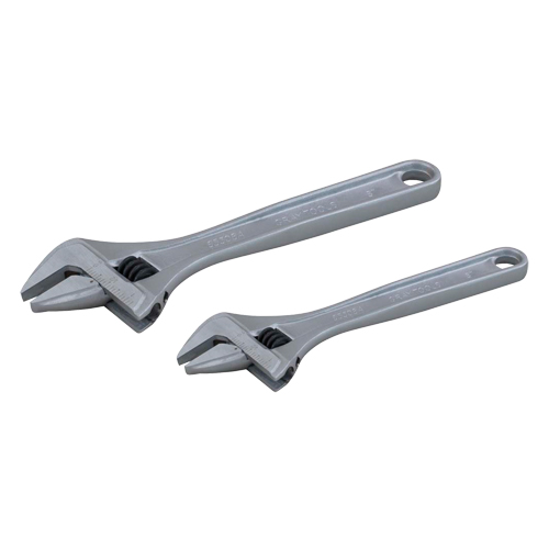 Wrench Set, Adjustable, 2 Pieces, Imperial and Metric Planification Entrepots Molloy
