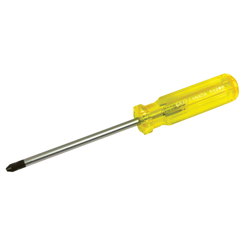 Phillips Screwdriver, #3, 10" L, Plastic Handle Planification Entrepots Molloy