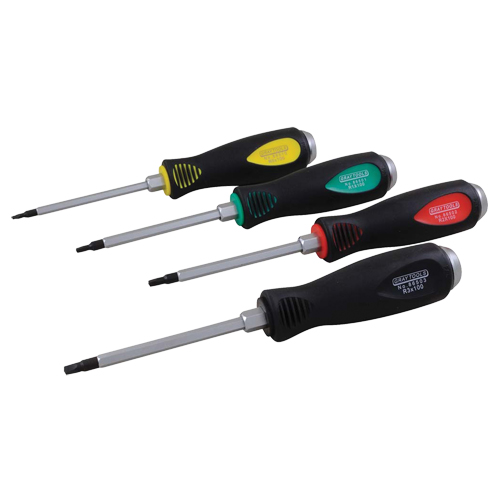 Square Recess Screwdriver Set, 4 Pcs. Planification Entrepots Molloy
