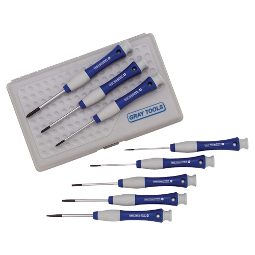 Jeu de tournevis de pr&eacute;cision, 8 mcx Planification Entrepots Molloy