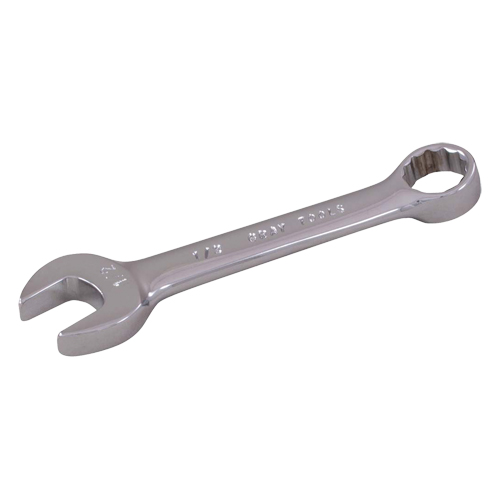 Cl&eacute; mixte courte, 12 pans, 6 mm, Fini Chrome Planification Entrepots Molloy