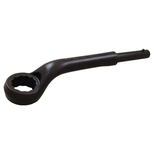 Strike-free Leverage Wrench, 12 Point, 30 mm, 45° Offset, Black Oxide Finish Planification Entrepots Molloy