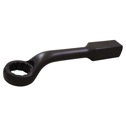 Striking Face Box Wrench, 12 Point, 27 mm, 45° Offset, Black Oxide Finish Planification Entrepots Molloy