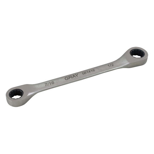 Cl&eacute; &agrave; cliquet polygonale double pour engrenage, 12 pans, 5/16" x 3/8", Fini Ordinaire Planification Entrepots Molloy