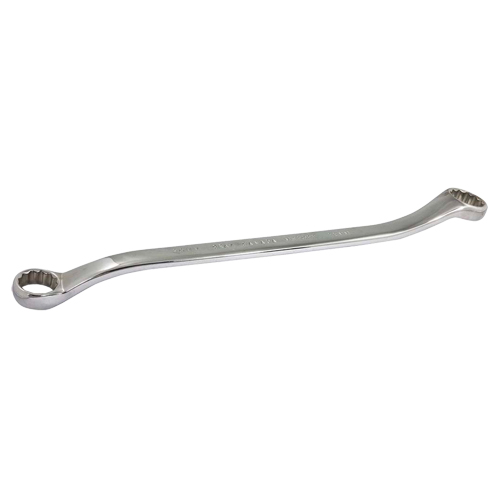 Box End Wrench, 12 Point, 20 mm x 22 mm, 15° Offset, Chrome Finish Planification Entrepots Molloy