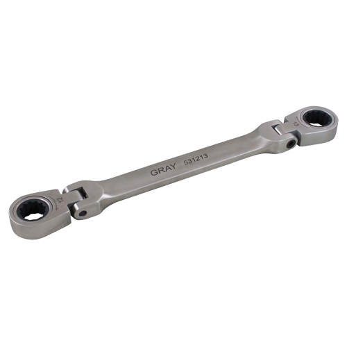 Double Box End Flex Head Ratcheting Wrench Planification Entrepots Molloy