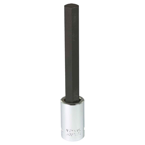 Extra Long Bit  Socket, 10 mm x 4" L, 3/8" Drive Planification Entrepots Molloy