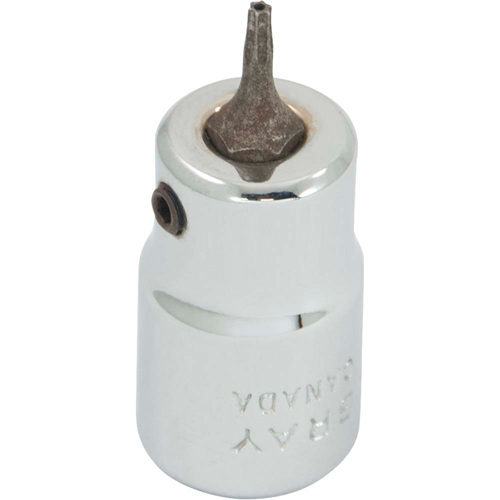 Douille &agrave; embout, Torx, T7 x 2-1/8" lo, Prise 3/8" Planification Entrepots Molloy