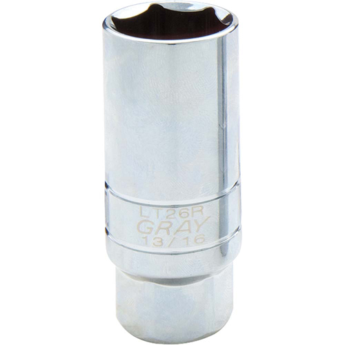 Douille de bougie, Prise 3/8", Douille 13/16", lo 1-1/10" Planification Entrepots Molloy