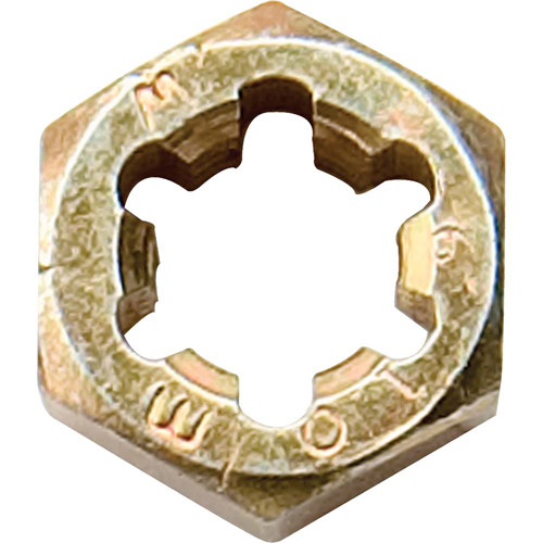 Die, M6x1.25 Thread, High Speed Steel Planification Entrepots Molloy