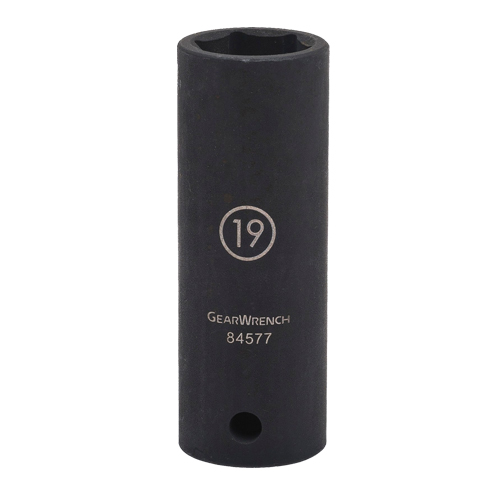 Socket, Impact, 30 mm, 1/2" Drive, 6 Points, Deep Planification Entrepots Molloy
