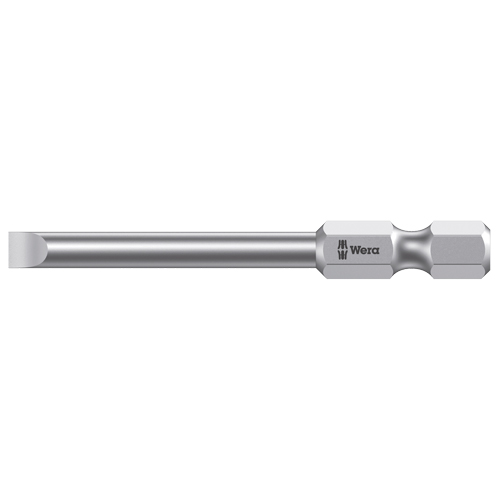 Power Screwdriver Bit, Slot, 3 mm Tip, 1/4" Drive Size, 2-3/4" Length Planification Entrepots Molloy