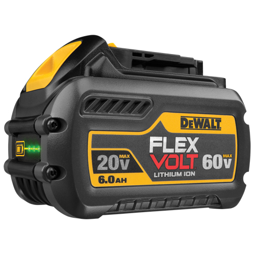FlexVolt Battery, Lithium-Ion, 60 V, 6 A Planification Entrepots Molloy