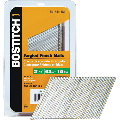 FN Style Angled Finish Nails Planification Entrepots Molloy