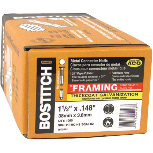 35° Angled Strapshot Metal Connector Nails Planification Entrepots Molloy